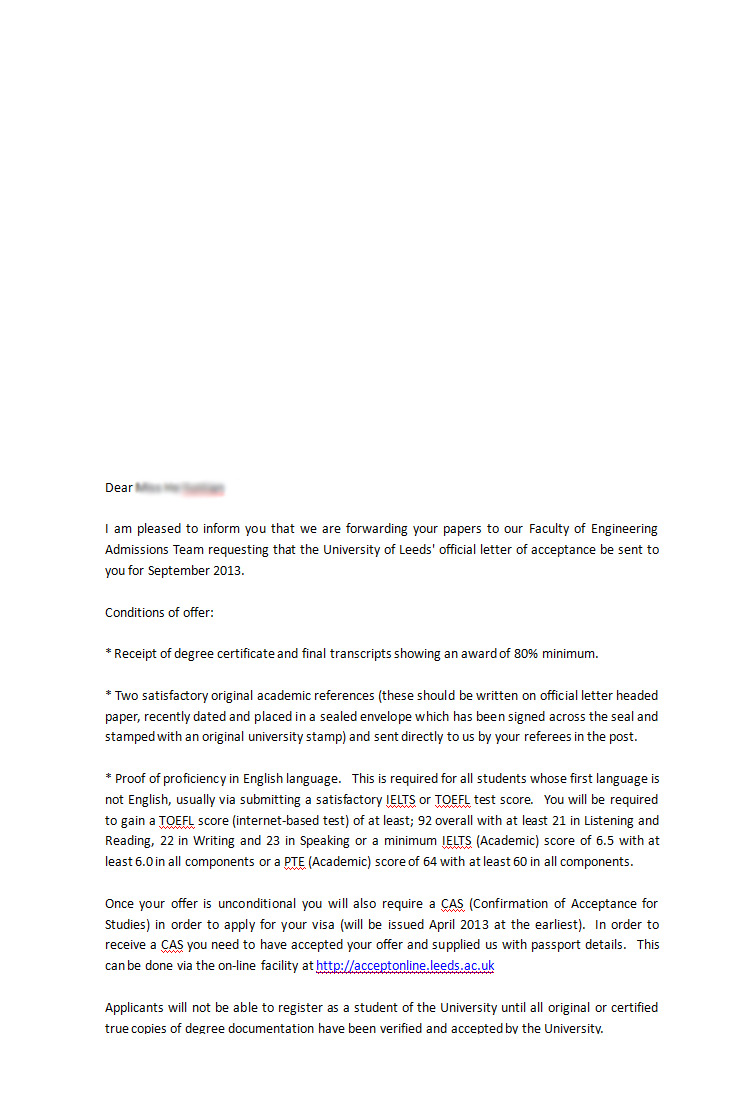 恭喜這位同學(xué)被利茲大學(xué)工程項目管理專業(yè)錄取-優(yōu)越教育