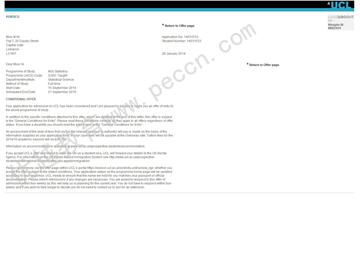 恭喜倪同學成功被倫敦大學統(tǒng)計學專業(yè)（碩士）錄取-優(yōu)越教育