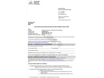 恭喜劉同學(xué)成功申請(qǐng)到澳大利亞國(guó)立大學(xué)本科金融專業(yè)--優(yōu)越教育