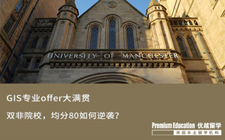 【雙非逆襲】雙非院校，均分80申請(qǐng)GIS專業(yè)offer大滿貫